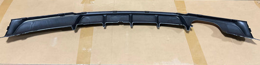 Kies-Motorsports Open Box Item OPEN BOX - BMW F30 328i Black Plastic FRP Rear Diffuser
