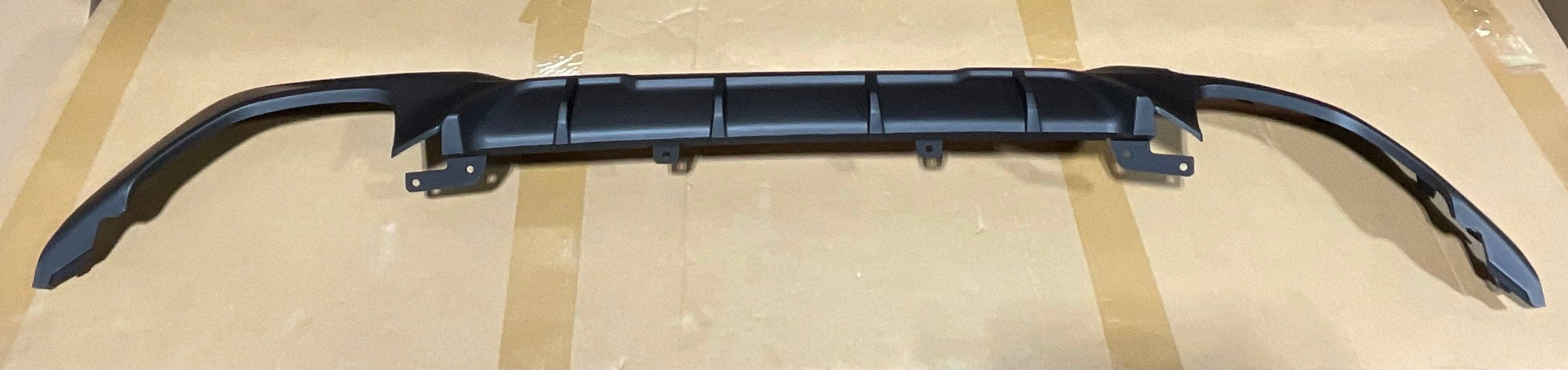 Kies-Motorsports Open Box Item OPEN BOX - BMW F30 335i Rear Diffuser - Flat Black Plastic Main image
