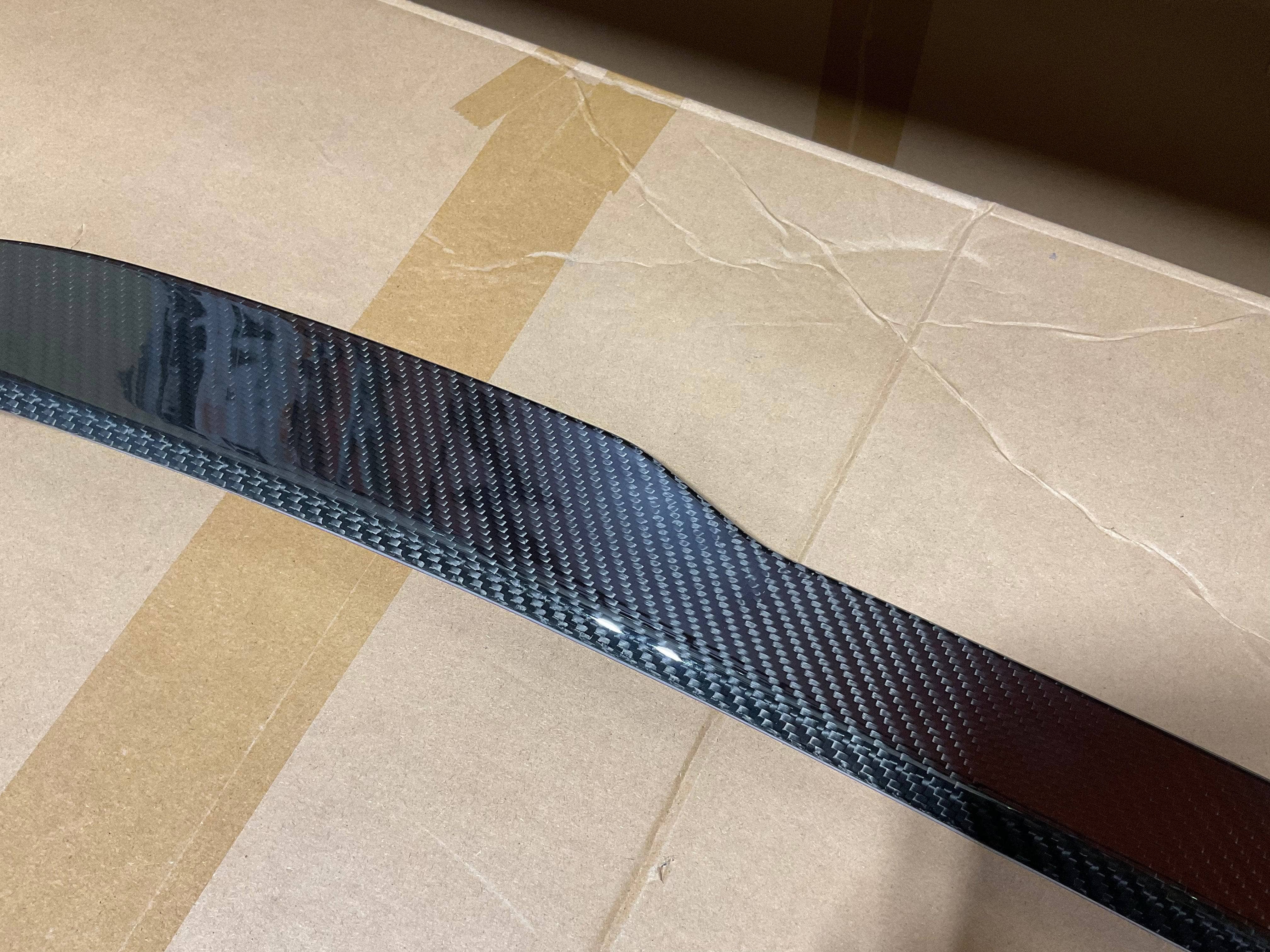 Kies-Motorsports Open Box Item OPEN BOX - BMW F30 Carbon Fiber DA-Style Rear Trunk Spoiler