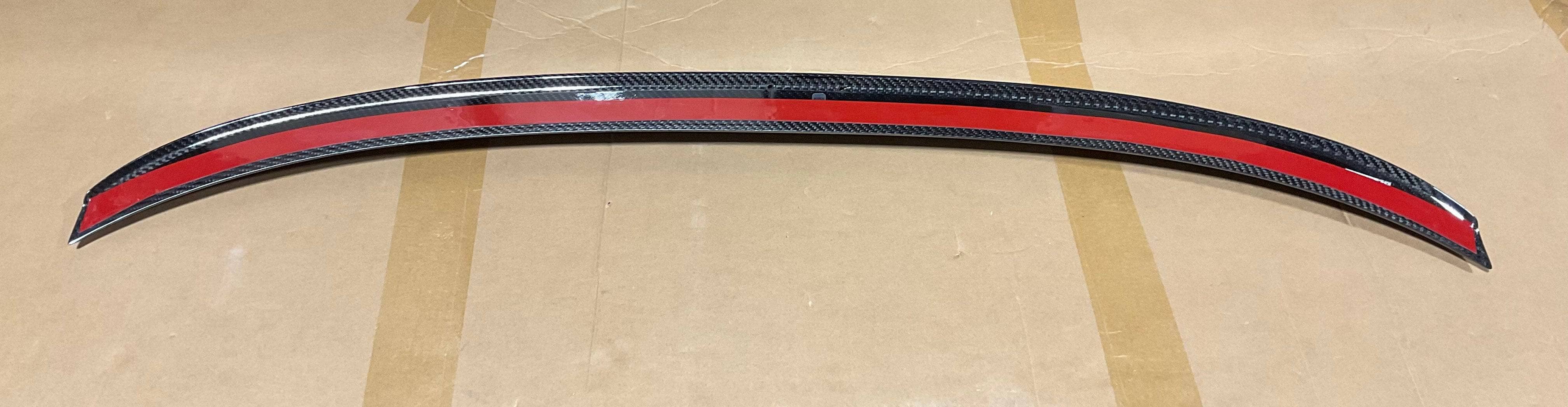 Kies-Motorsports Open Box Item OPEN BOX - BMW F30 Competition Style Carbon Fiber Rear Trunk Lip