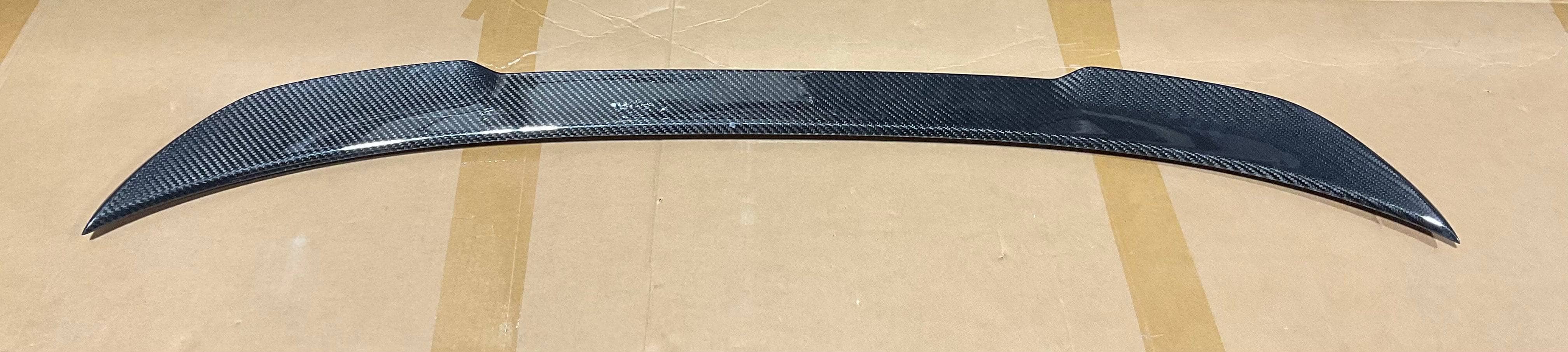 Kies-Motorsports Open Box Item OPEN BOX - BMW F30 Competition Style Carbon Fiber Rear Trunk Lip