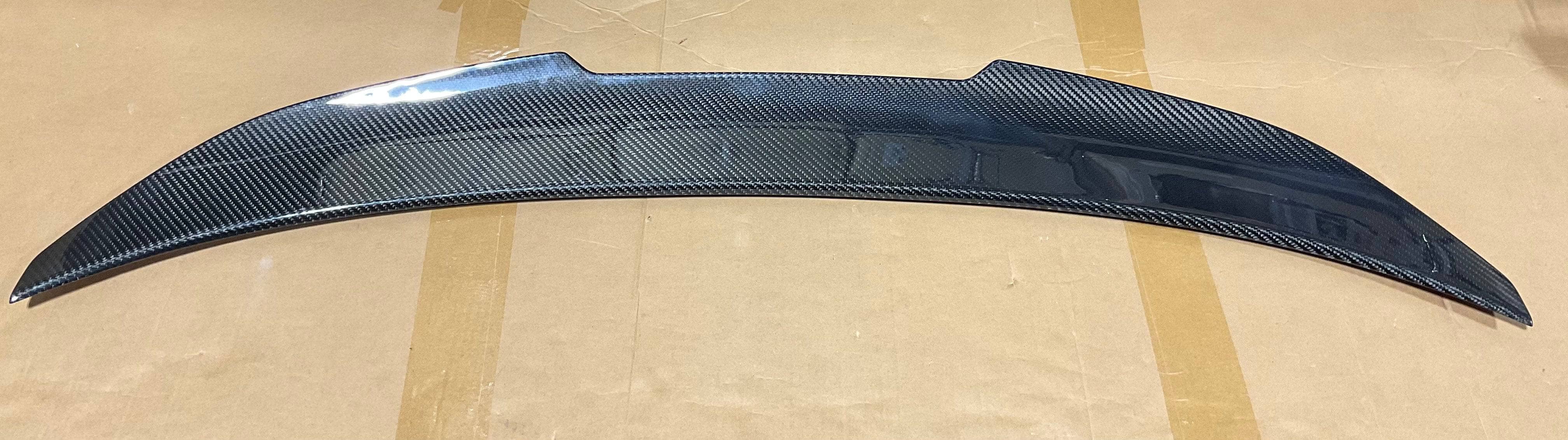 Kies-Motorsports Open Box Item OPEN BOX - BMW F30/F80 PSM Aggressive Style Carbon Fiber Rear Trunk Spoiler