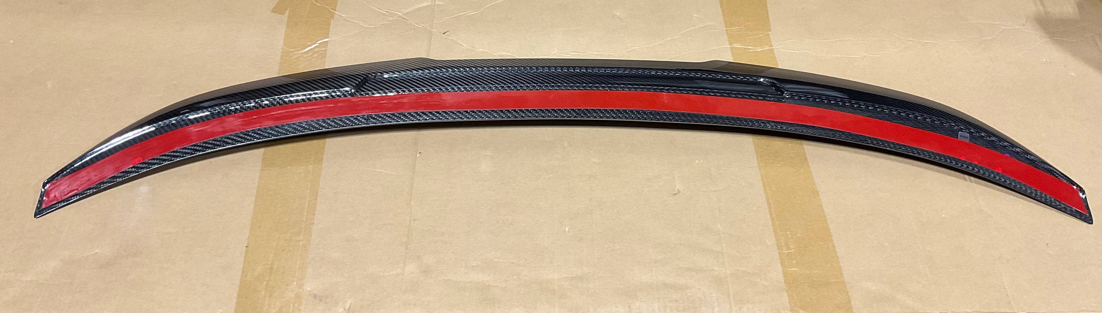 Kies-Motorsports Open Box Item OPEN BOX - BMW F30/F80 PSM Aggressive Style Carbon Fiber Rear Trunk Spoiler