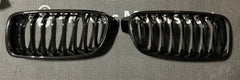 Kies-Motorsports Open Box Item OPEN BOX - BMW F30 Gloss Black Single Slat Kidney Grill Replacement