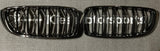 Kies-Motorsports Open Box Item OPEN BOX - BMW F32 3 Series Gloss Black Dual Slat Kidney Grilles