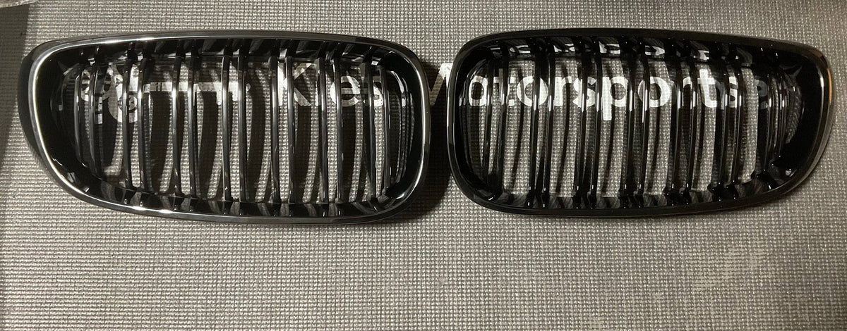 Kies-Motorsports Open Box Item OPEN BOX - BMW F34 GT Gloss Black Dual Slat Kidney Grilles
