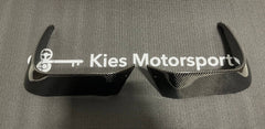 Kies-Motorsports Open Box Item OPEN BOX - BMW F80 Carbon Fiber (Gloss) Front Bumper Splitter Covers
