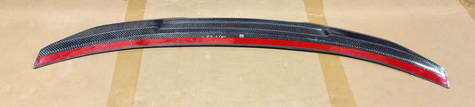 Kies-Motorsports Open Box Item OPEN BOX - BMW F82 M4 Carbon Fiber Aggressive Style Rear Trunk Lip
