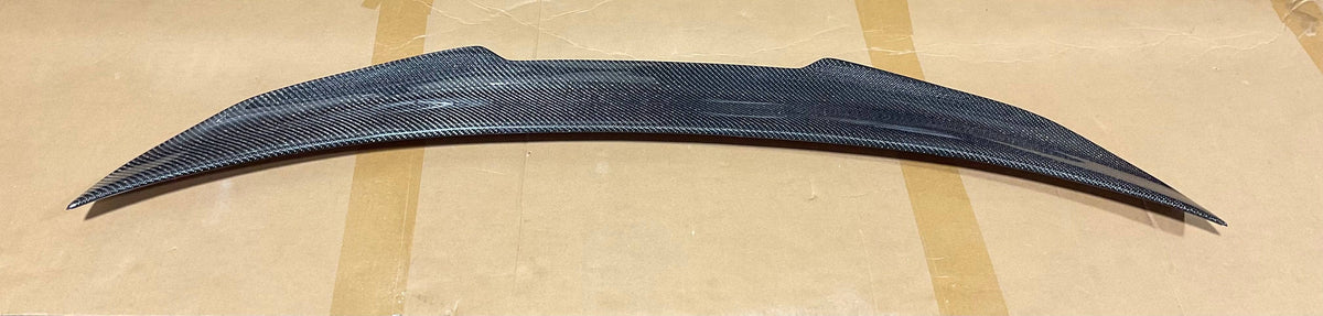 Kies-Motorsports Open Box Item OPEN BOX - BMW F82 M4 Carbon Fiber Aggressive Style Rear Trunk Lip