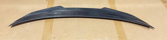 Kies-Motorsports Open Box Item OPEN BOX - BMW F82 M4 Carbon Fiber Aggressive Style Rear Trunk Lip
