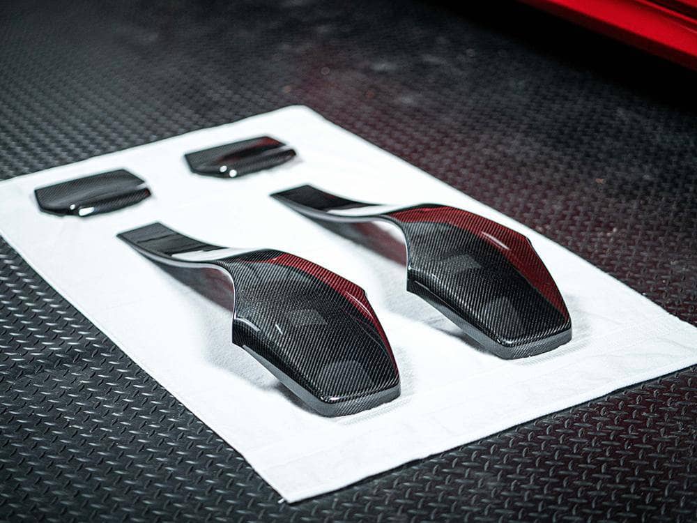 Kies-Motorsports Open Box Item OPEN BOX - BMW F8X Dry Carbon Fiber Seatbacks (Minor Defect)