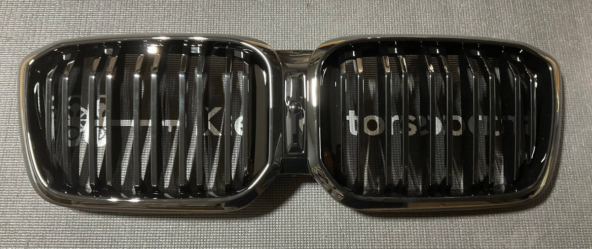 Kies-Motorsports Open Box Item OPEN BOX - BMW G01/G02 X3/X4 Gloss Black Dual Slat Kidney Grill Replacement