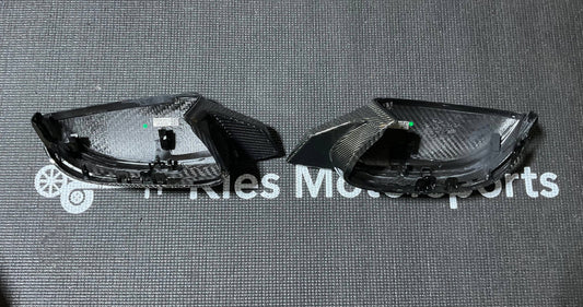 Kies-Motorsports Open Box Item OPEN BOX - BMW G20 3 Series (G8X-Style “Bull Horn) Carbon Fiber Mirror Cap Replacements