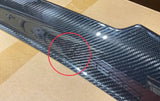 Kies-Motorsports Open Box Item OPEN BOX - BMW G20/ G80 3 Series M3 Aggressive Style Rear Trunk Lip Spoiler (Carbon Defect)