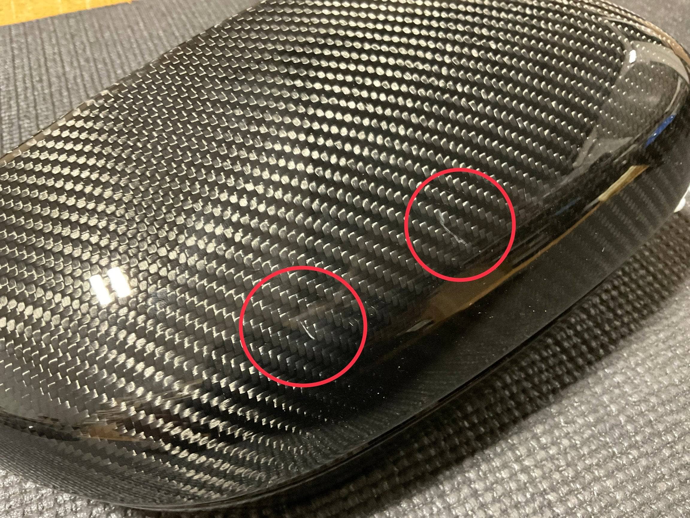 OPEN BOX - BMW G20 OEM Style Dry Carbon Fiber Mirror Cap (Passenger Side ONLY) Secondary image