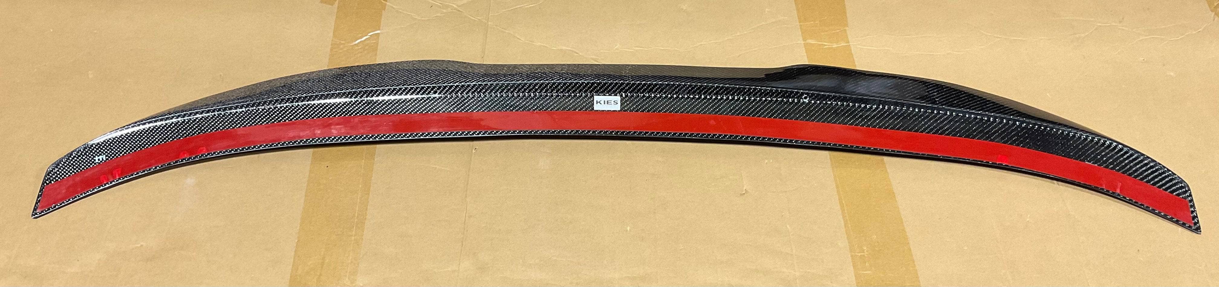 Kies-Motorsports Open Box Item OPEN BOX - BMW G30 5 Series PSM Style Carbon Fiber Rear Trunk Spoiler