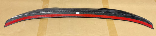 Kies-Motorsports Open Box Item OPEN BOX - BMW G30 5 Series PSM Style Carbon Fiber Rear Trunk Spoiler