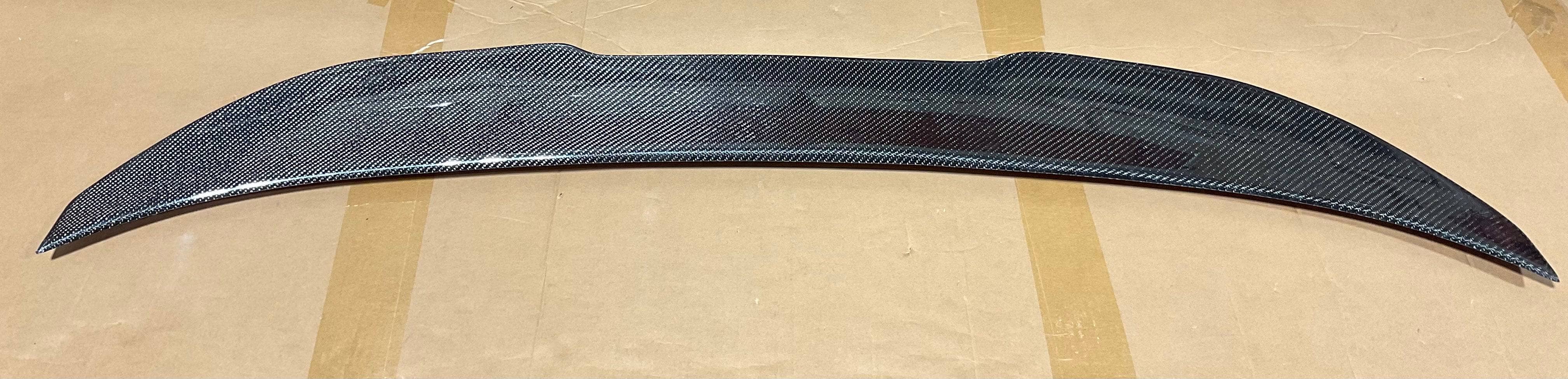 Kies-Motorsports Open Box Item OPEN BOX - BMW G30 5 Series PSM Style Carbon Fiber Rear Trunk Spoiler