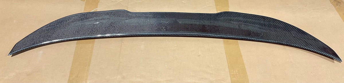 Kies-Motorsports Open Box Item OPEN BOX - BMW G30 5 Series PSM Style Carbon Fiber Rear Trunk Spoiler