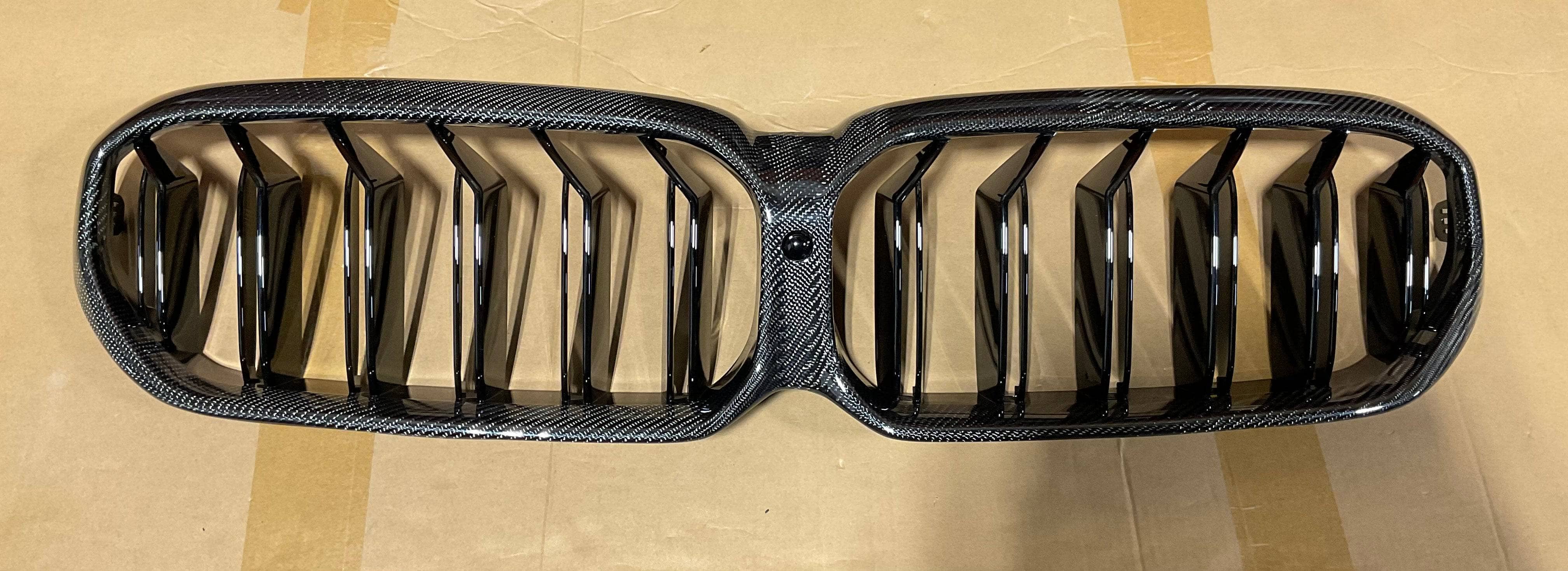 Kies-Motorsports Open Box Item OPEN BOX - BMW G30 M5 Competition (LCI) Carbon Fiber Kidney Grill Replacement