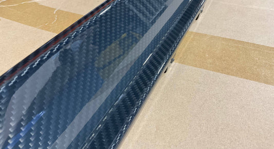 Kies-Motorsports Open Box Item OPEN BOX - BMW G80 M3 OEM Style Carbon Fiber Side Skirts (Foggy Carbon)