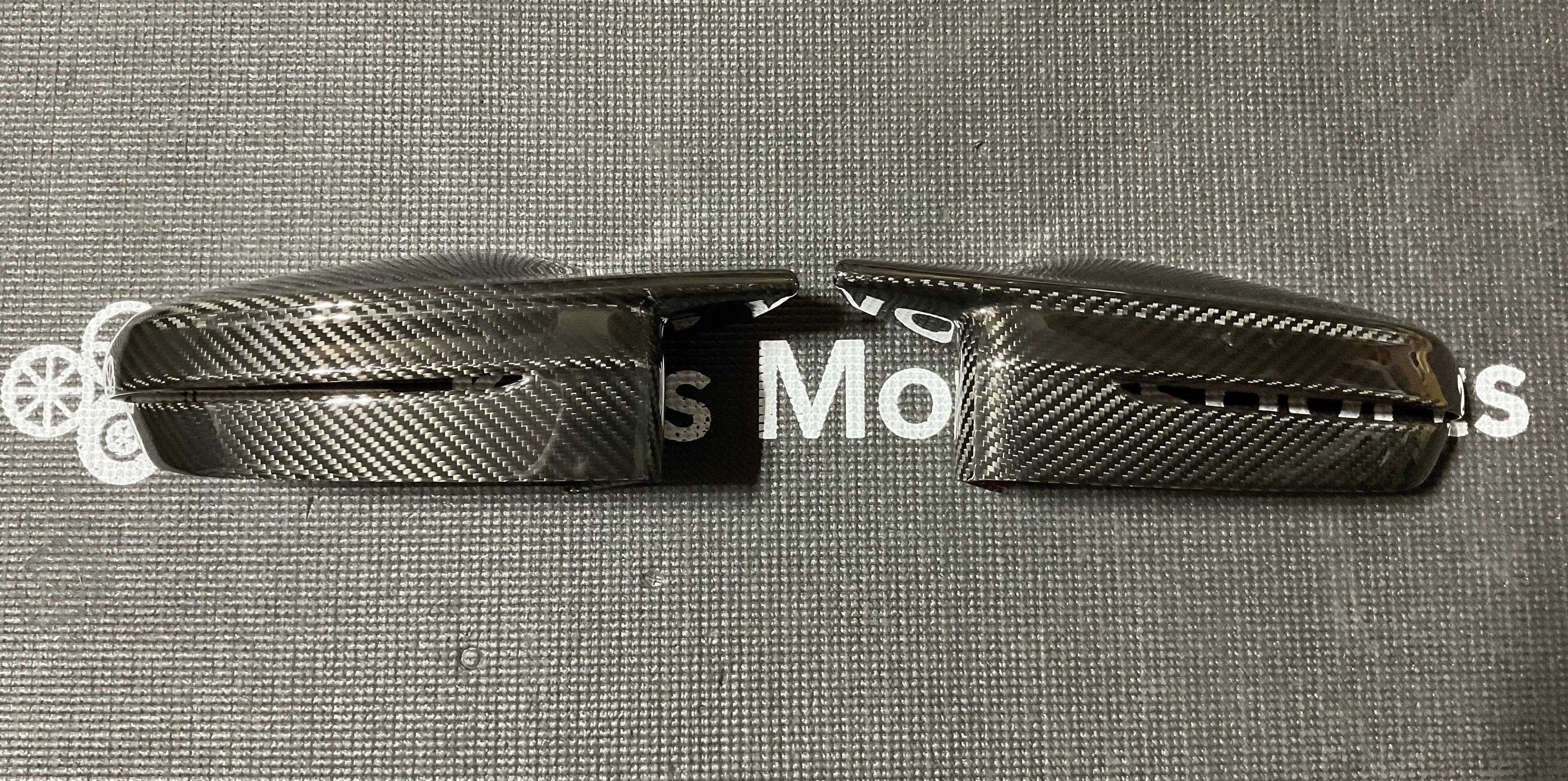 Kies-Motorsports Open Box Item OPEN BOX - BMW G8X Dry Carbon Fiber Mirror Cap Overlays
