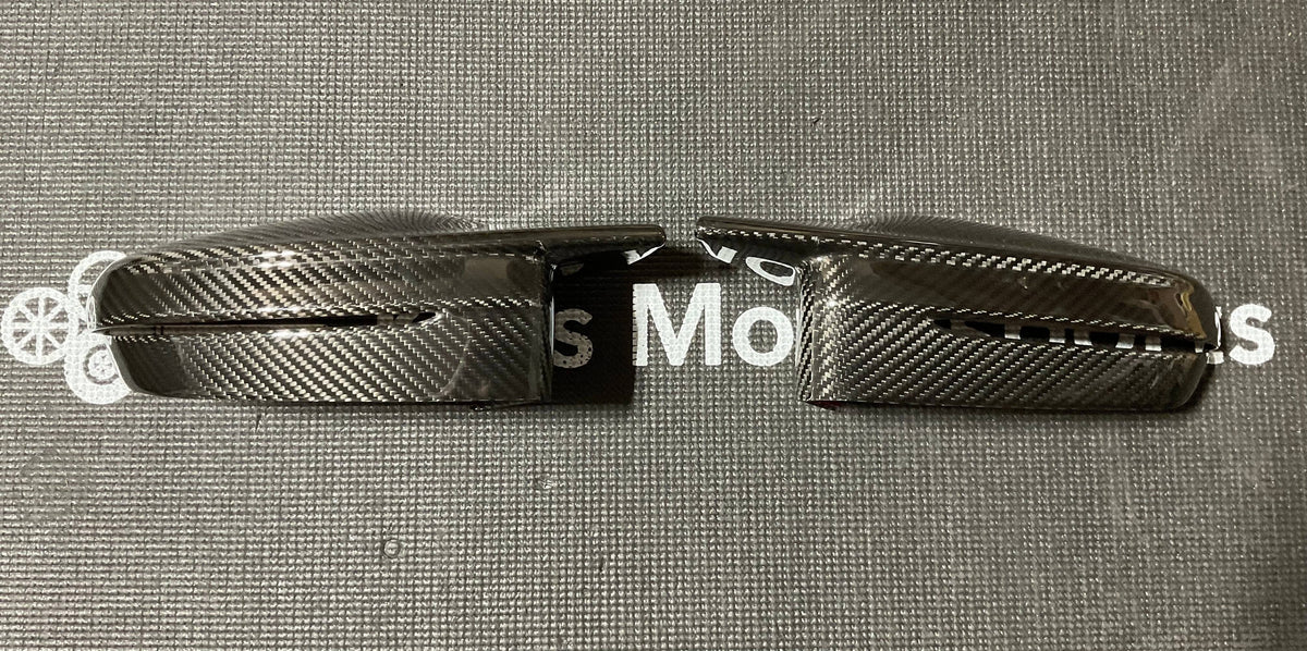 Kies-Motorsports Open Box Item OPEN BOX - BMW G8X Dry Carbon Fiber Mirror Cap Overlays
