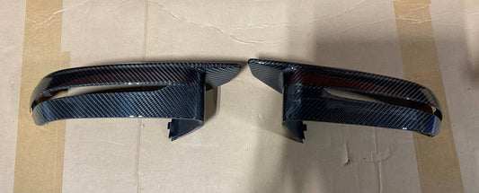 Kies-Motorsports Open Box Item OPEN BOX - BMW G8X Dry Carbon Fiber Mirror Cap Replacements