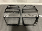 Kies-Motorsports Open Box Item OPEN BOX - BMW G8X Dry Carbon Fiber V-Style Front Grill Replacement (w/ ACC)