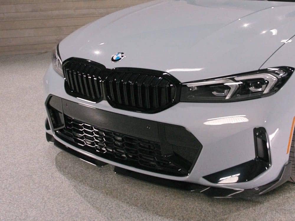 Kies-Motorsports Open Box Item OPEN BOX - BMW LCI G20 330i and M340 Dry Carbon Fiber Modern Performance 2 Piece Front Lip