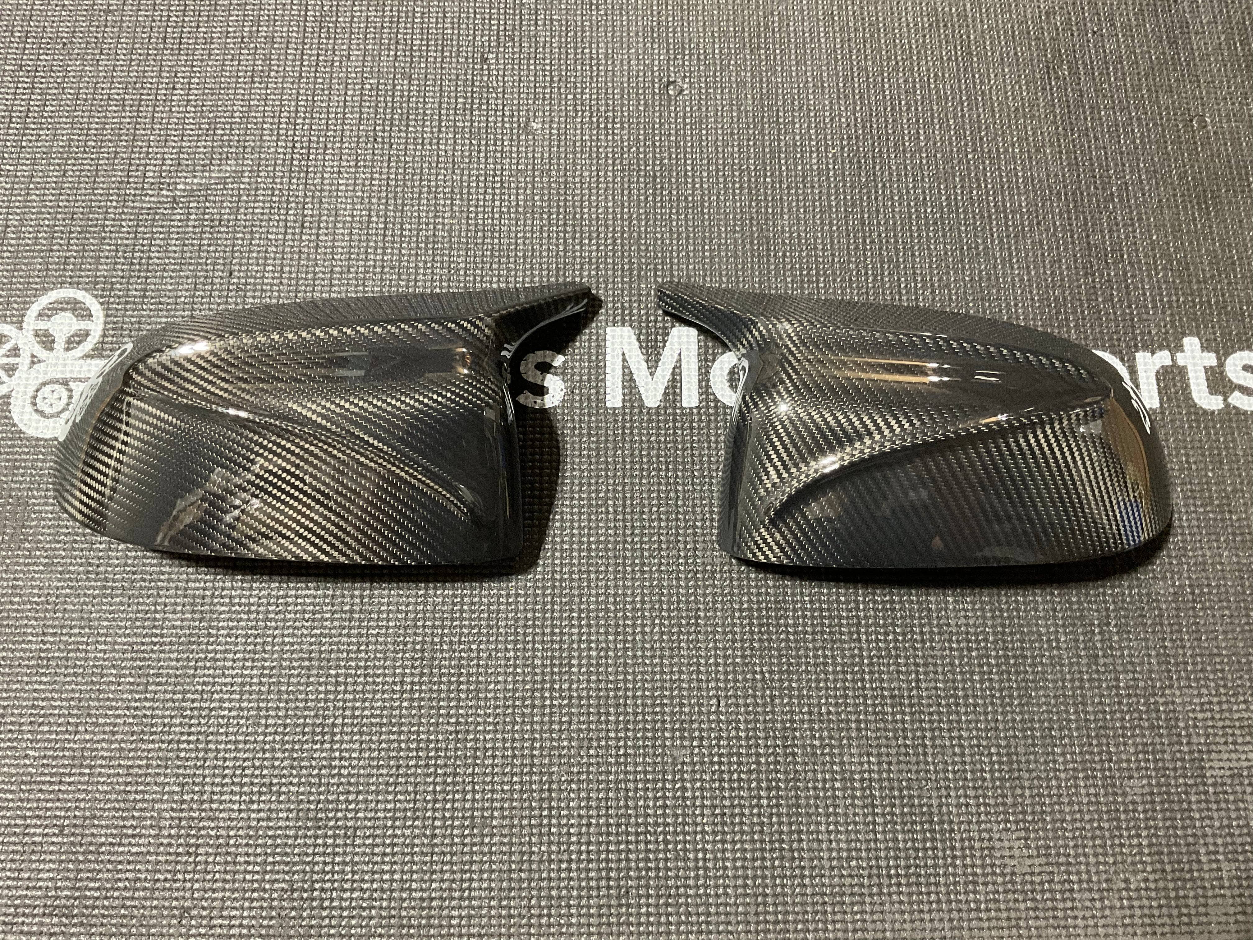 Kies-Motorsports Open Box Item OPEN BOX - BMW X3 (G01) / X4 (G02) / X5 (G05) / X6 (G06) / X7 (G07) M Inspired Dry Carbon Fiber Full Replacement Mirror Covers