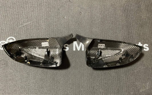 Kies-Motorsports Open Box Item OPEN BOX - BMW X3 (G01) / X4 (G02) / X5 (G05) / X6 (G06) / X7 (G07) M Inspired Dry Carbon Fiber Full Replacement Mirror Covers