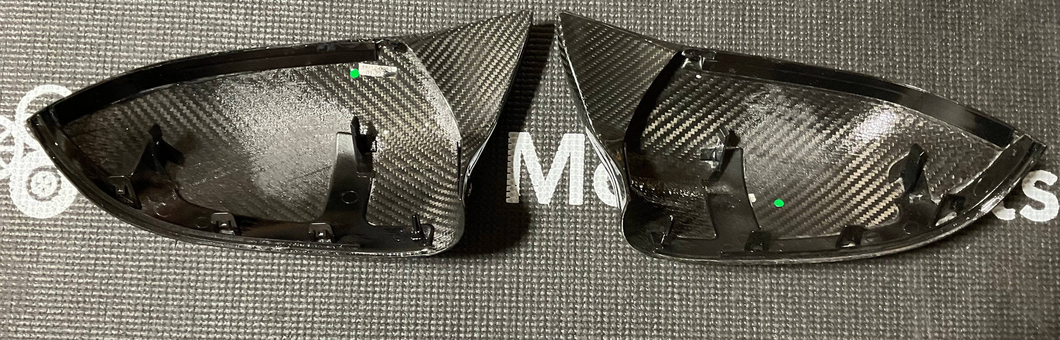 OPEN BOX - BMW X3 XDrive35i/ F25 LCI Carbon Fiber M Style Replacement Mirror Caps Secondary image