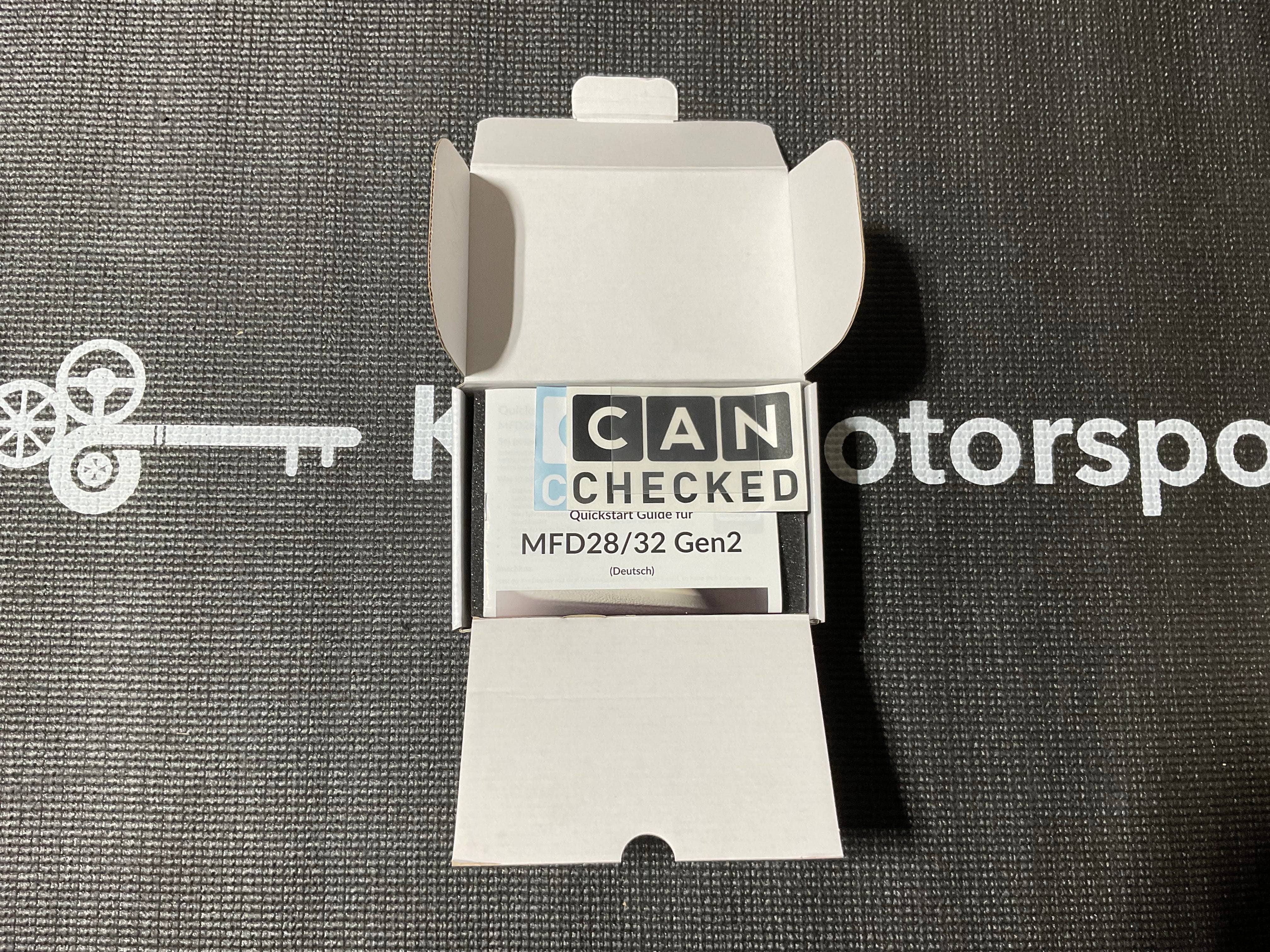 Kies-Motorsports Open Box Item OPEN BOX - CANchecked BMW 3-Series E30 LHD/RHD MFD28 Gen2