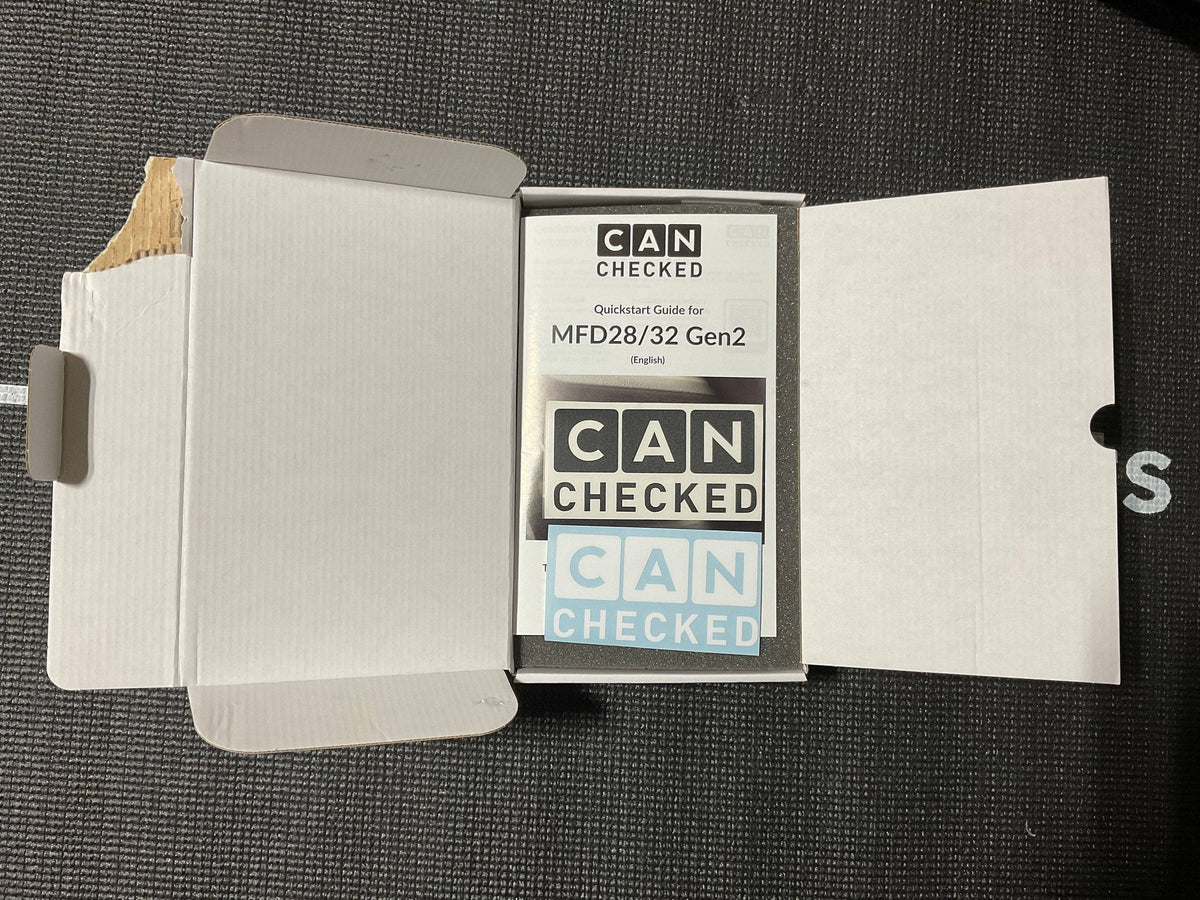 Kies-Motorsports Open Box Item OPEN BOX - CANchecked BMW 3-Series E36 LHD MFD28 Gen2 (CC34050)