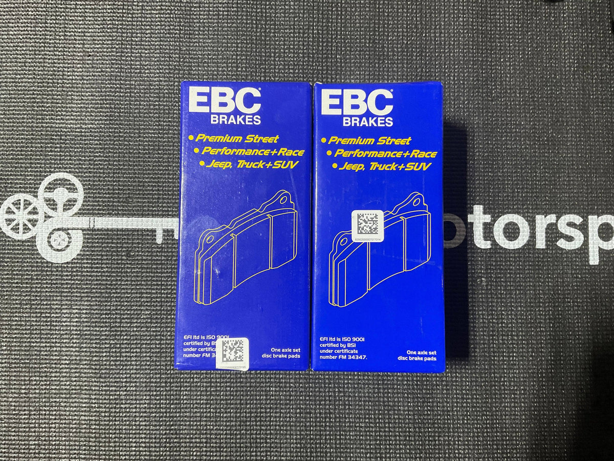 Kies-Motorsports Open Box Item OPEN BOX - EBC 13-18 BMW 335i (F30) Bluestuff Front & Rear Brake Pads (More Fitment in Description)