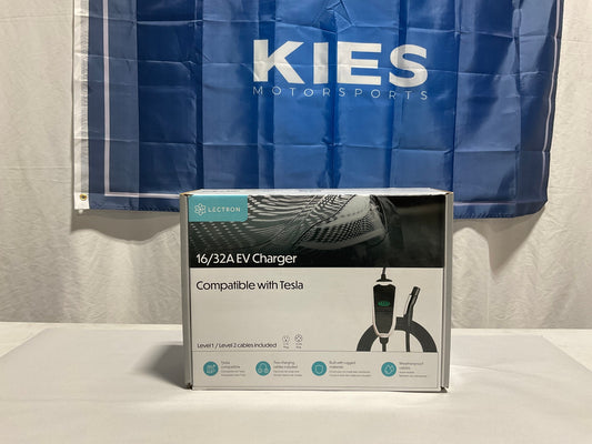 Kies-Motorsports Open Box Item OPEN BOX (EV) - Lectron Level 1 / Level 2 Charger (16A / 32A) - with Dual Plugs (NEMA 5-15 & 14-50) [NEW]