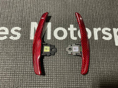 Kies-Motorsports Open Box Item OPEN BOX - F Series Red Carbon Fiber Paddle Shifters