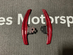 Kies-Motorsports Open Box Item OPEN BOX - F Series Red Carbon Fiber Paddle Shifters