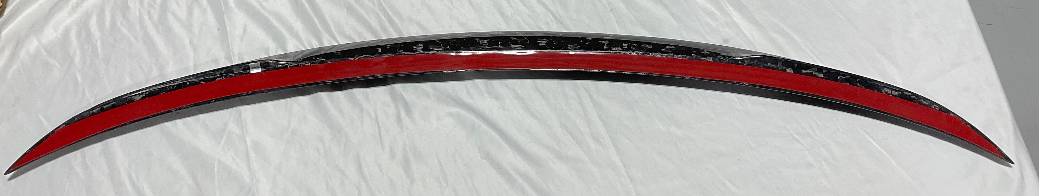 Kies-Motorsports Open Box Item OPEN BOX - F30 Forged Carbon Fiber Modern Performance Style Trunk Spoiler