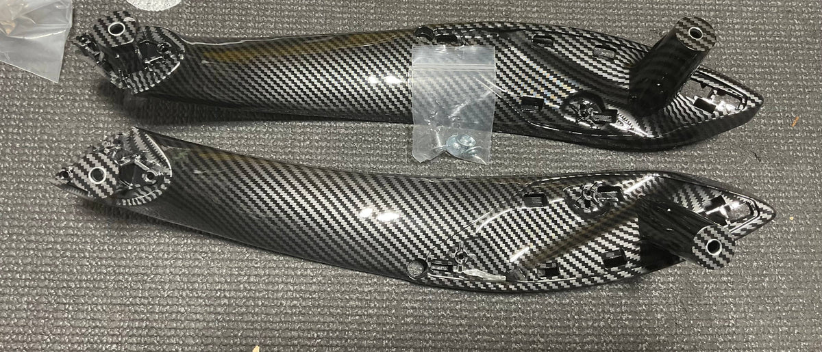 Kies-Motorsports Open Box Item OPEN BOX - F32 Door Handle Replacements (Hydro-Dipped Carbon Fiber)