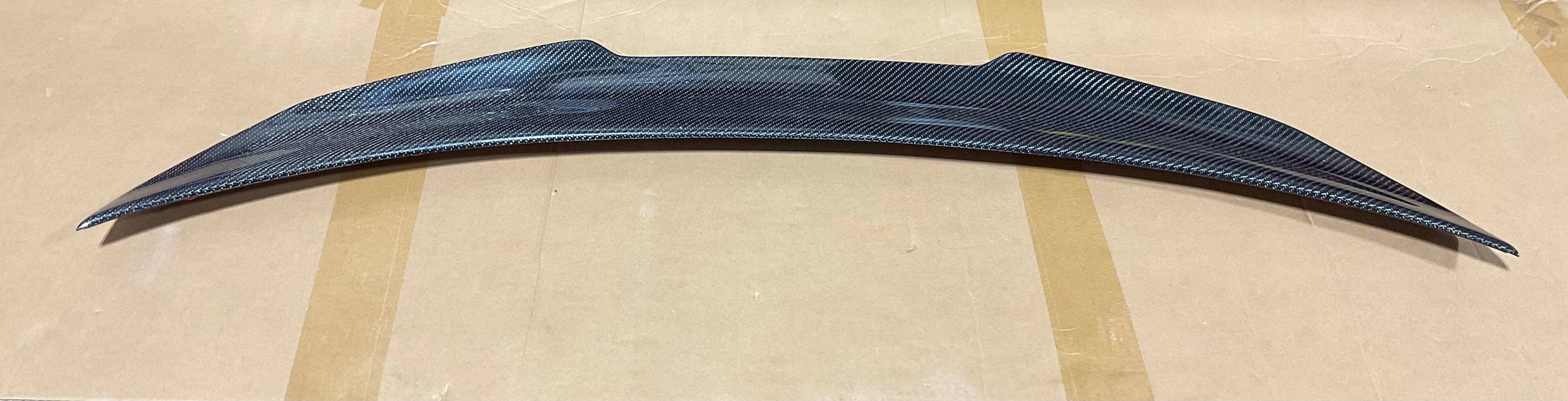 Kies-Motorsports Open Box Item OPEN BOX - F82 M4 Carbon Fiber PSM Aggressive Style Rear Trunk Spoiler Main image