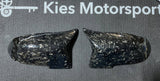 Kies-Motorsports Open Box Item OPEN BOX - Forged Carbon Fiber M-Style Mirror Cap Replacements for BMW F30
