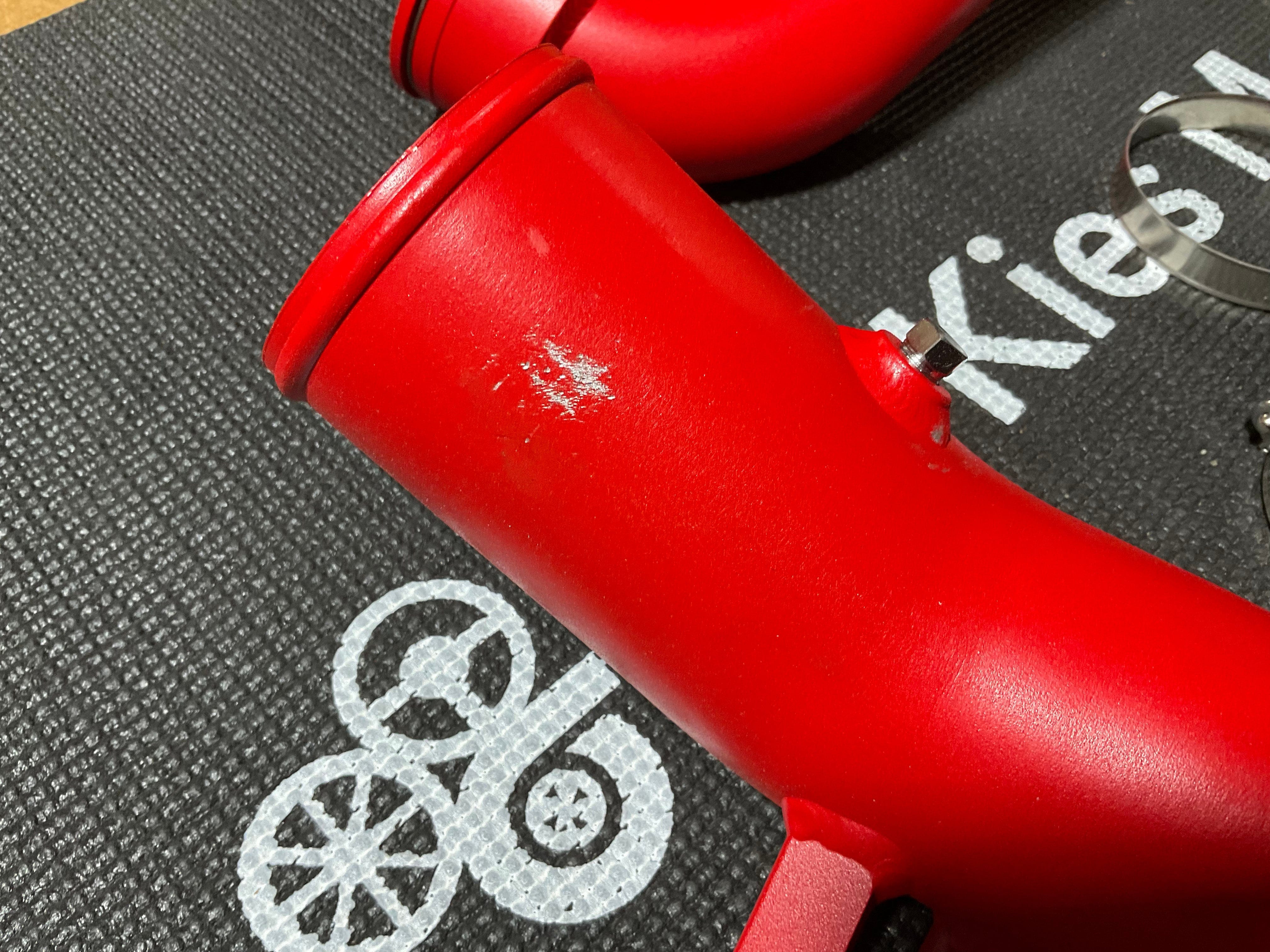 Kies-Motorsports Open Box Item OPEN BOX - FTP Motorsport Gen 1 B58 Charge Pipe V2.1 - Red (USED)