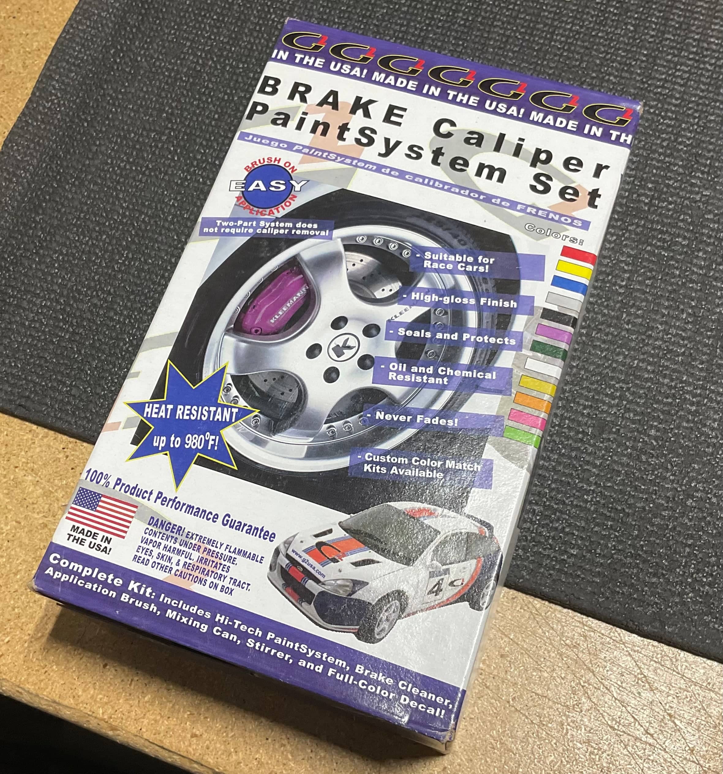 Kies-Motorsports Open Box Item OPEN BOX - G2 Caliper Brake Paint Kit (SILVER)