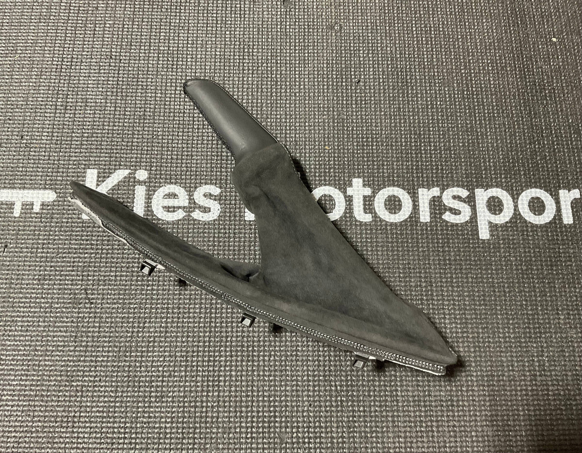 Kies-Motorsports Open Box Item OPEN BOX - Genuine BMW OEM Alcantara/Black Leather Hand Brake Cover