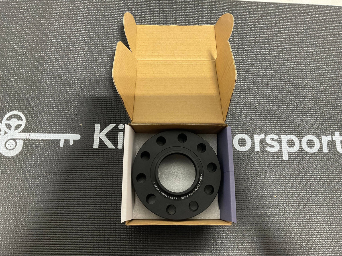 Kies-Motorsports Open Box Item OPEN BOX - Kies BMW F Series Wheel Spacer (w/ Lugs) 15mm (Set of 2) - 5x120