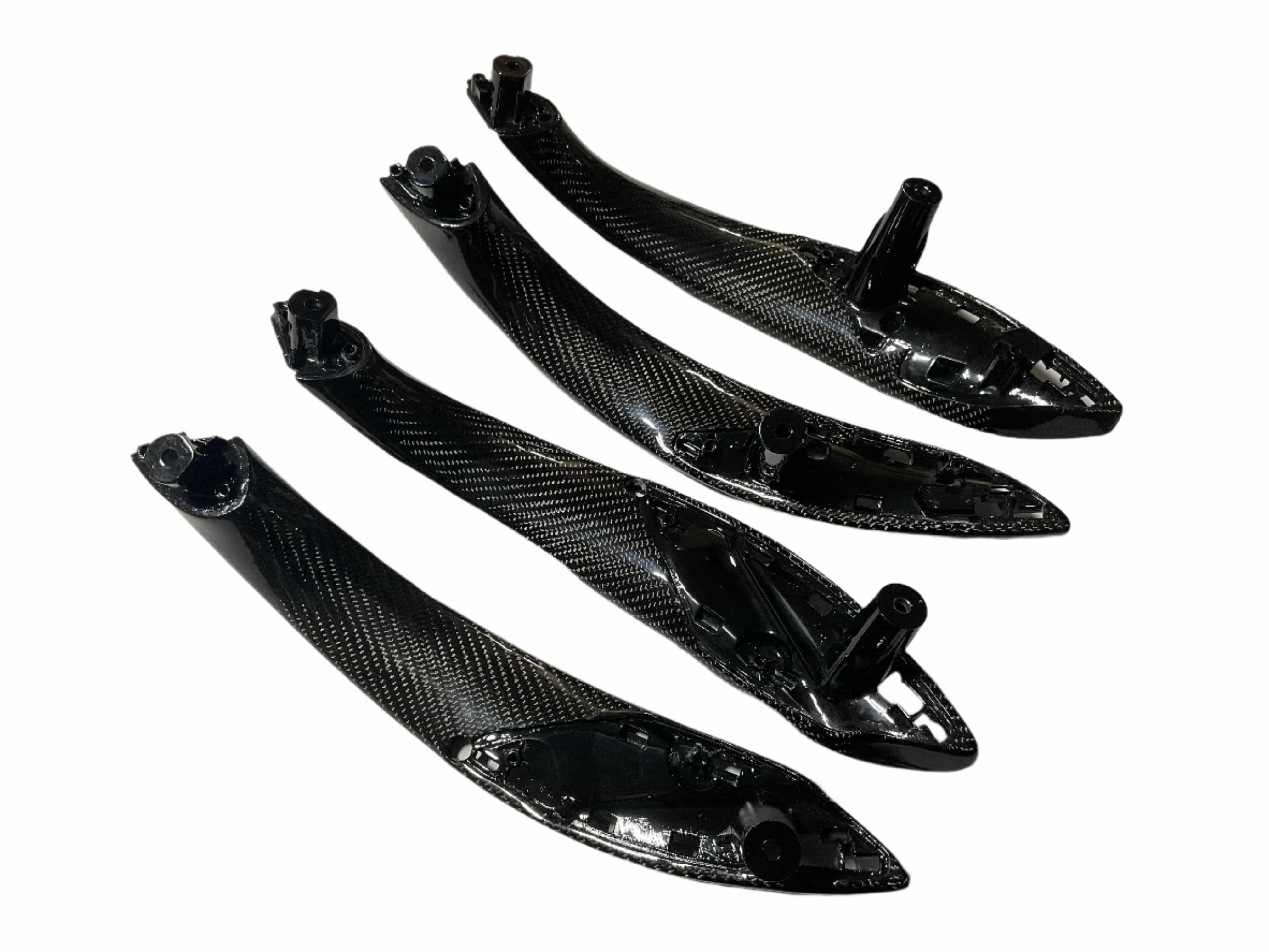 OPEN BOX - Kies Carbon Fiber Door Handle Replacements 4-Piece Set (Like New) Secondary image