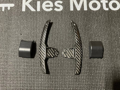 Kies-Motorsports Open Box Item OPEN BOX - Kies Carbon Full Carbon Fiber Paddle Shifter Extensions (Fits: F10, F15, F25, F20, F30, F32, F34, F80, F82, M3, M4, M5, M6)