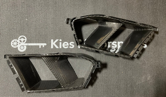 Kies-Motorsports Open Box Item OPEN BOX - Kies G80/G82 Carbon Fiber Modern Performance Vent Trims (Scuff)